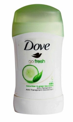Picture of DOVE LADIES SOLID STICK DEODORANT - GO FRESH 40ml