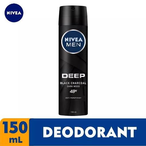 Picture of NIVEA MEN DEODORANT SPRAY - DEEP DARK WOOD 150ml