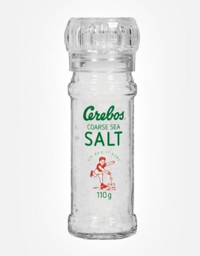 Picture of CEREBOS COARSE SEA SALT GRINDER 110g