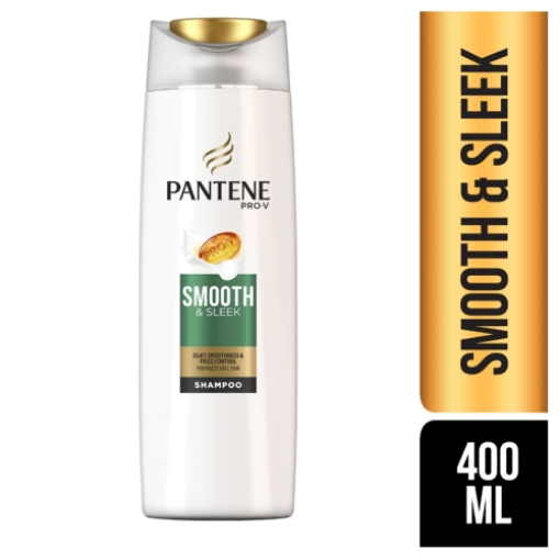 Picture of PANTENE PRO-V HAIR SHAMPOO SMOOTH & SLEEK 400ml