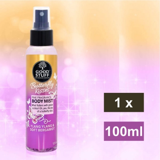 Picture of GOODSTUFF BODY MIST DEODORANT - BUTTERFLY KISSES 100ml