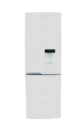 Picture of CAPRI TOP FRIDGE / BOTTOM FREEZER WITH WATER DISPENSER WHITE 350L