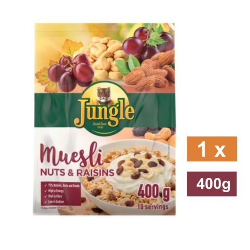 Picture of JUNGLE NUTS & RAISINS MUESLI 400g