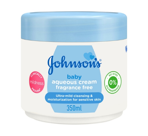 Picture of JOHNSON'S BABY AQUEOUS CREAM BLUE FRAGRANCE FREE 350ml