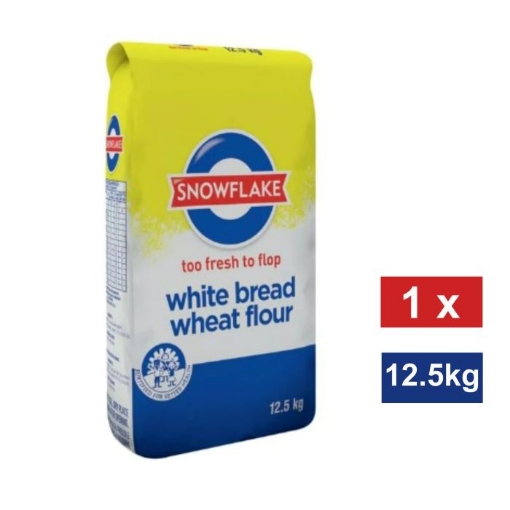 Picture of SNOWFLAKE WHITE BREAD WHEAT FLOUR 12.5KG 