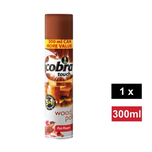 Picture of COBRA TOUCH POT POURRI  WOOD POLISH 300ml 