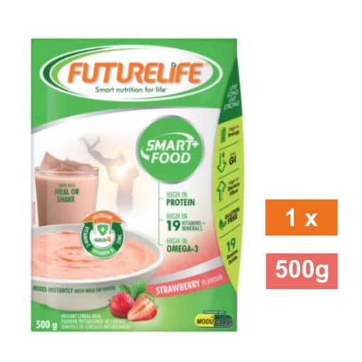 Picture of FUTURELIFE SMART FOOD STRAWBERRY FLAVOURED CEREAL 500g 