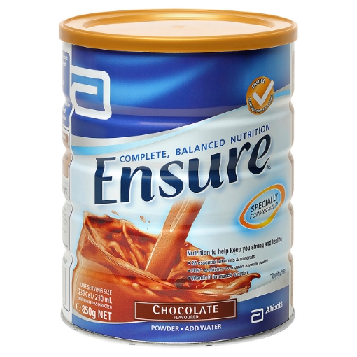 Picture of  ENSURE NUTRITION SHAKE -  XL CHOCOLATE 850g