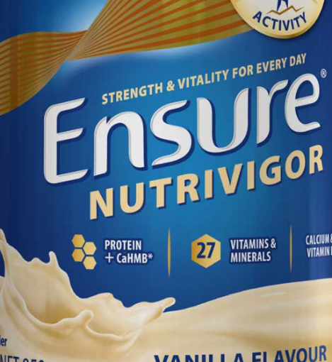 Picture of  ENSURE NUTRITION SHAKE - XL  VANILLA 850g