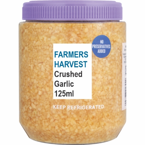 Picture of FARMERS HARVEST CRUSHED GARLIC 125ml