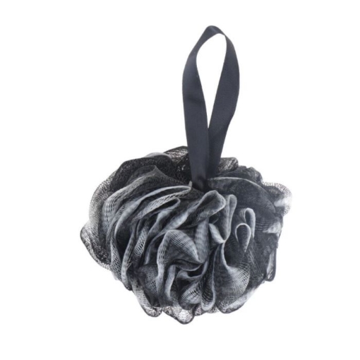 Picture of MESH BATH SPONGE PUFF GREY 68g 