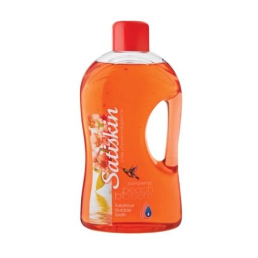Picture of SATISKIN PAMPERING PEACH BLOSSOM LUXURIOUS BUBBLE BATH 2L 