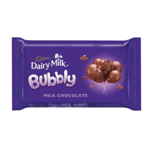 Picture of CADBURY DAIRY MILK BUBBLY CHOCOLATE SLAB 40g