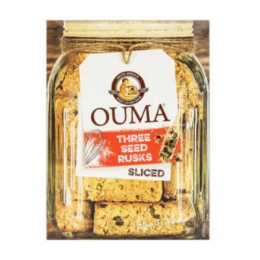Picture of OUMA THREE SEEDS SLICED RUSKS 500g