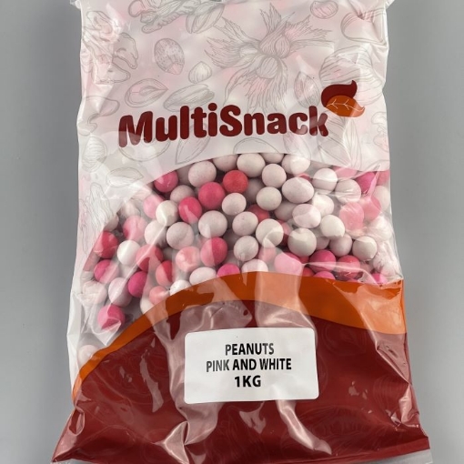 Picture of MULTISNACK PEANUTS PINK & WHITE 1KG