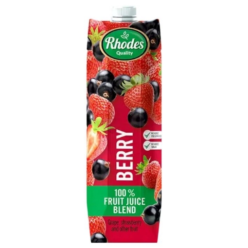 Picture of RHODES QUALITY 100% BERRY JUICE 1L