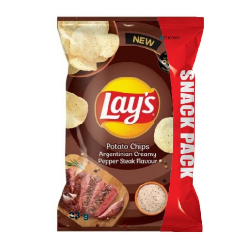 Picture of LAY'S ARGENTINIAN CREAM PEPPER STEAK FLAVOURED POTATO CHIPS 23g